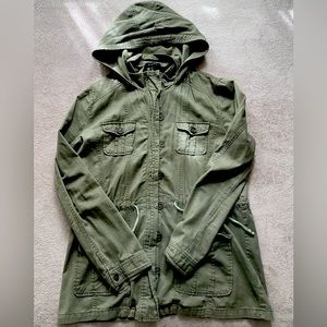Zip Up Hooded Jacket